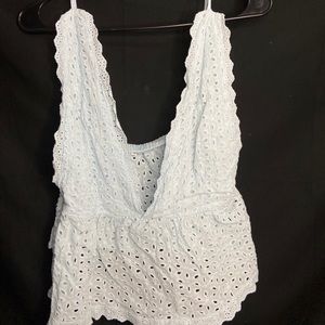 Baby blue Top